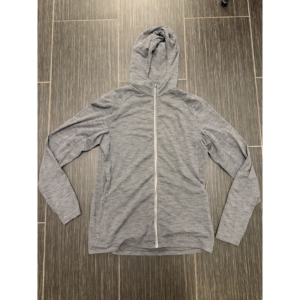 Lululemon City Sweat Pullover Hoodie Men's Large Gray Heather Athleisure